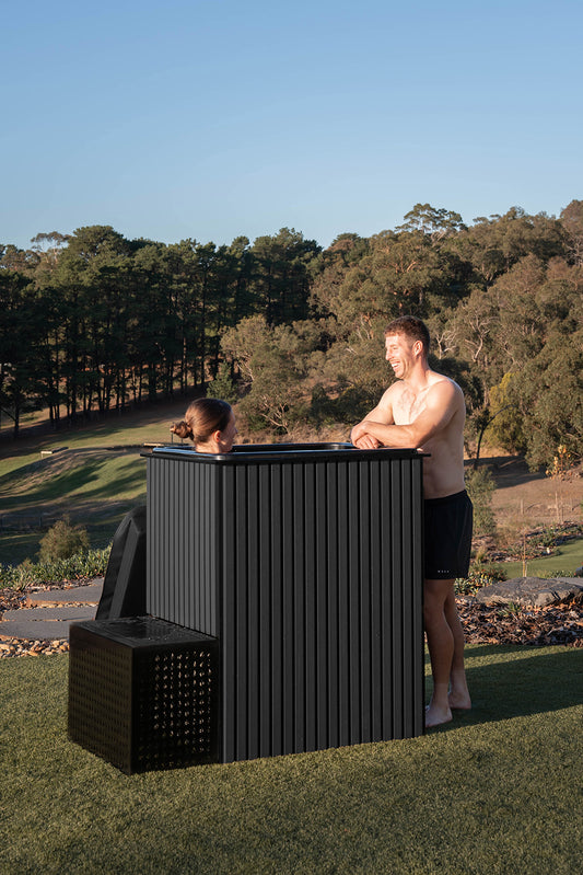 NØRD Ice Bath, Cold Plunge, Black