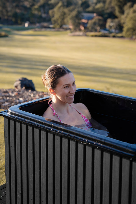 NØRD Ice Bath, Cold Plunge, Black