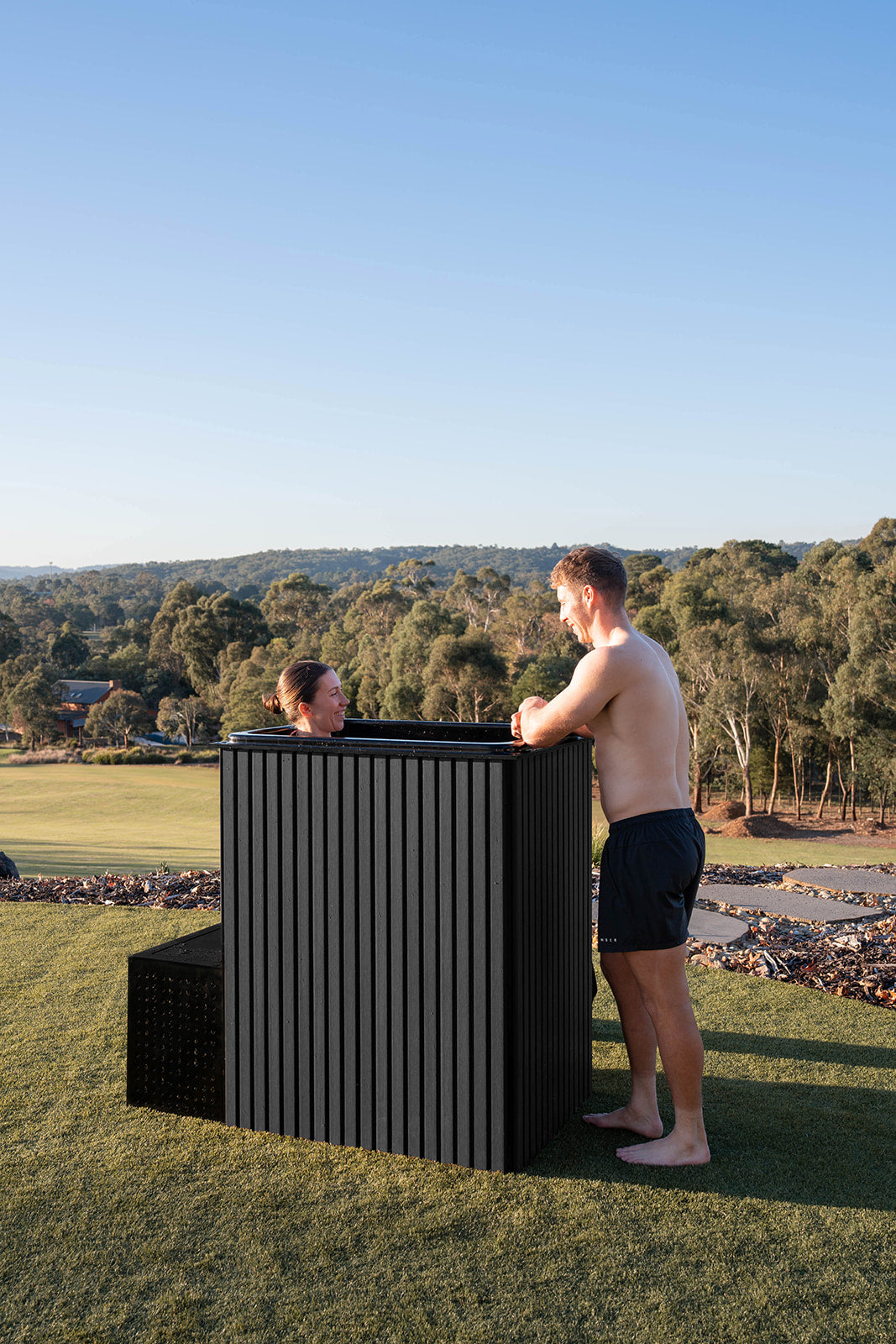 NØRD Ice Bath, Cold Plunge, Black